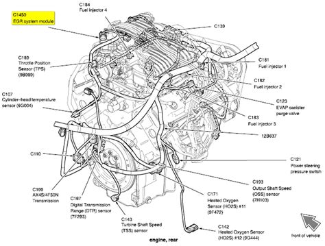 2005 Ford Five Hundred Engine Diagram